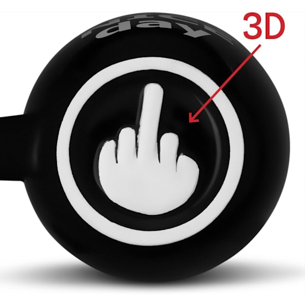 Keramisk te/kaffekrus med 3D interiørdesign 9 x 8,5 x 9 cm (LANGFINGER) 300 ml