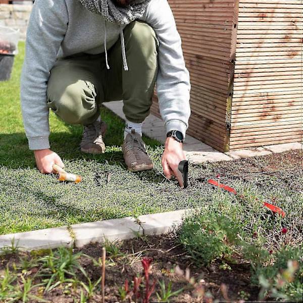 Pløkker til robotplæneklipper kabelopsætning med 200 stk