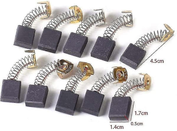 Sæt med 20 kulbørster til elmotor (6,5*13,5*16mm)