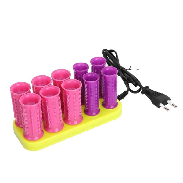 Elektriske varmeruller for hår, rask oppvarming, langvarig styling, EU-plugg 110-240V