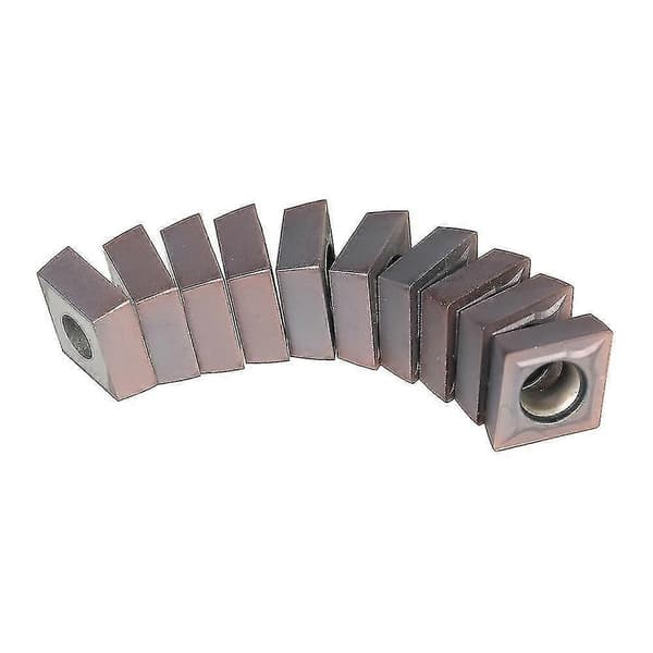 10 st/låda Carbide Inserts Svarv Cnc Blades Fräsverktyg