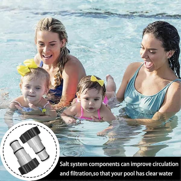 2-pack Poolslangsadapter med invändig gänga - Ersättningsslang