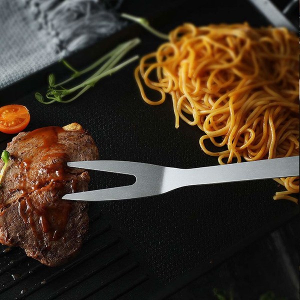 3-delt grillverktøysett i rustfritt stål