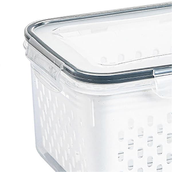Transparent 3300ML Köksförvaringskorg för Frukt och Grönsaker