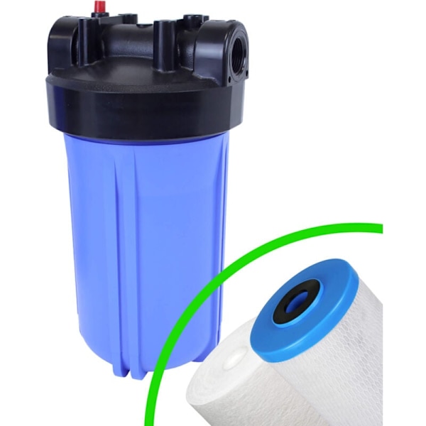 Big Blue FHPP-10BB 10'' inlopp/utlopp 1'' invändig filterhållare