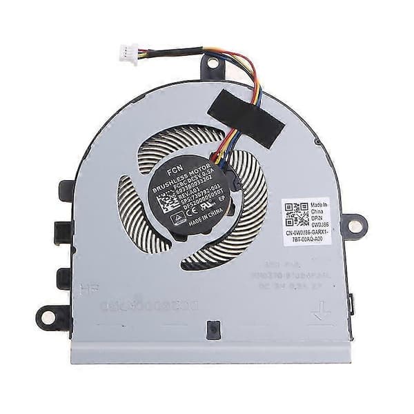 4-stifts 0.5a 5v Dc Notebook Cpu Kylfläkt Cpu Kylare För Dell Inspiron 15 5570