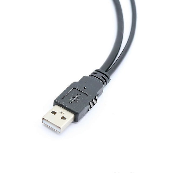 Usb Splitter Y Kabel Dobbelt Usb Forlænger Hub Data Synkroniserings Oplader Adapter
