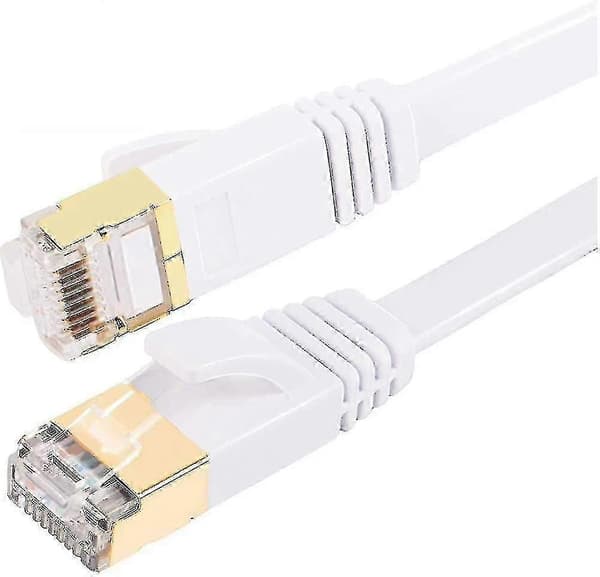 Cat7 Ethernet-kaapeli 30m Luokka 7 Litteä Rj45 Nopea 10gbps Internet - XC