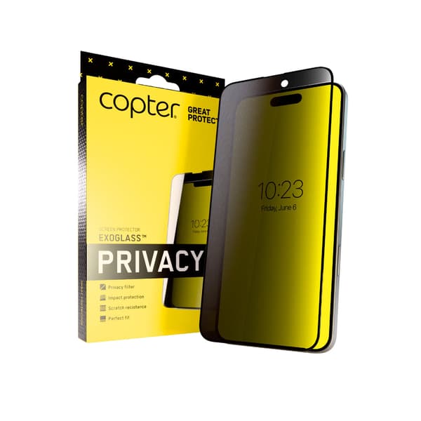 iPhone 17 Pro max Copter exoglass Privacy screen