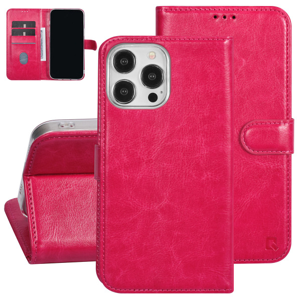 iPhone 15 Pro max 3-korts fodral rosa