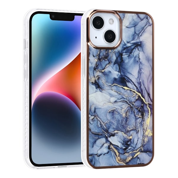iPhone 14 Pro Max TPU Backcover - Marble Grey