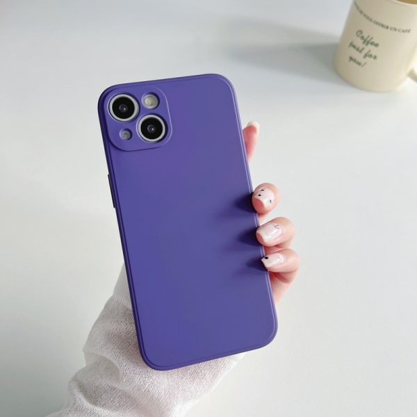Samsung Galaxy S21 Matte Silicone Case lila