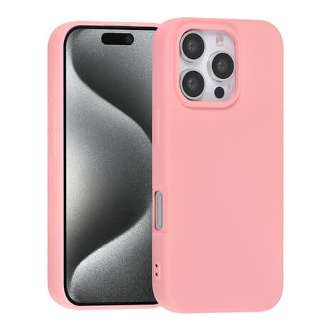 iPhone 16 Pro Bakskal ljusrosa rosa
