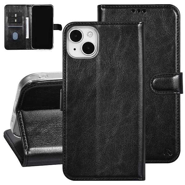 iPhone 15 Plus 3-korts fodral svart