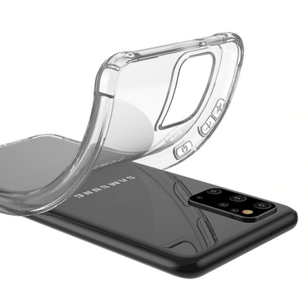 Samsung Galaxy S21 Plus genomskinligt TPU Skal transparent