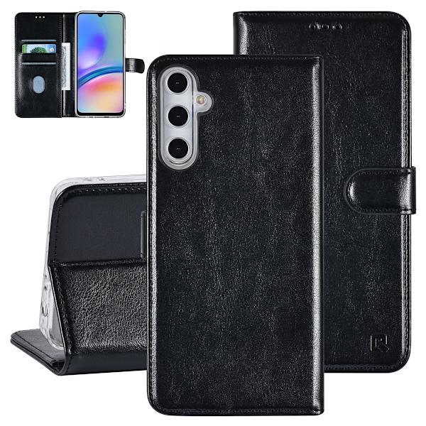 Samsung Galaxy A15 plånboksfodral svart