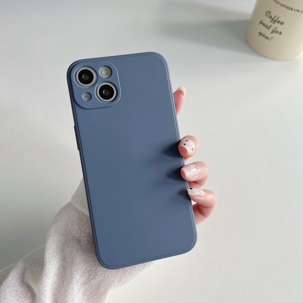 iPhone 7/8 plus Matte Silicone Case grå