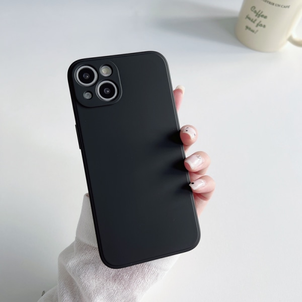 iPhone XR Matte Silicone Case svart