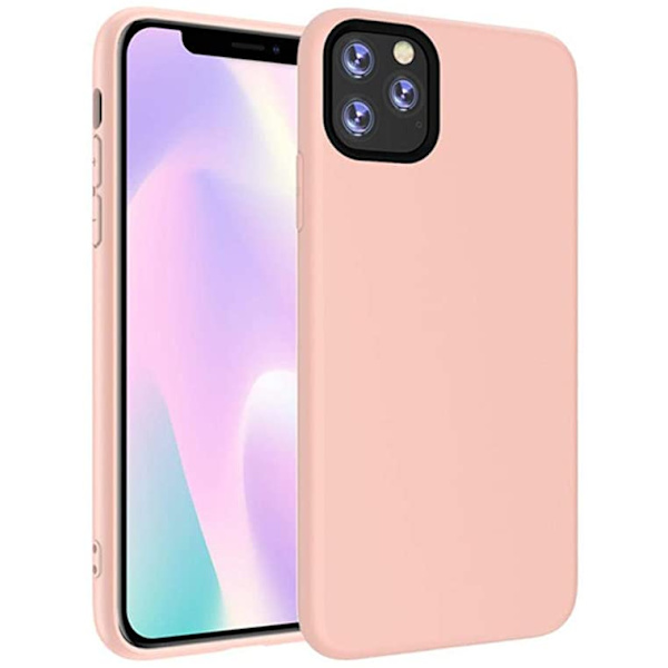 iPhone 11 Pro Max 6.5" TPU skal i olika färger rosa