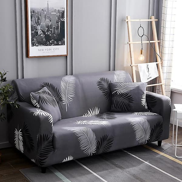 Tøyelig sofatrekk for 2-seter sofa, sofatrekk (145-185cm)