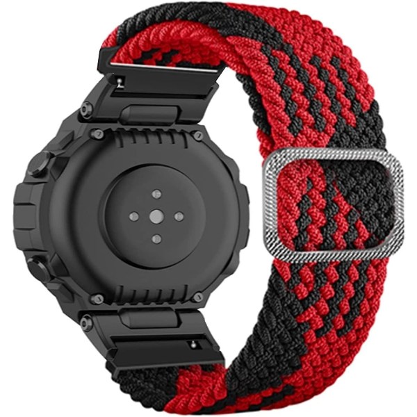 Smart Watch Rem til Aamazfit T-rex/ T-rex Pro - Justerbar Nylon Flettet Elastisk Rem