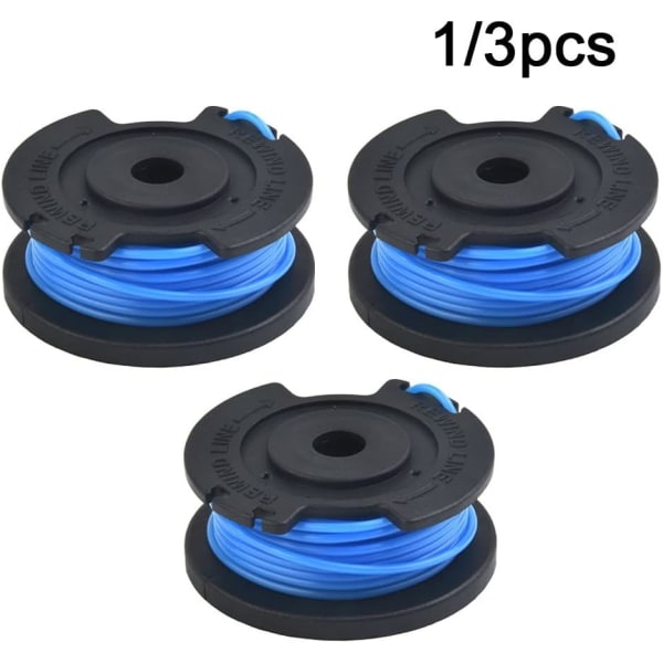 Set of 3 Spools and Line for Karcher LTR 18° Lawn Mower 2.444-014.0