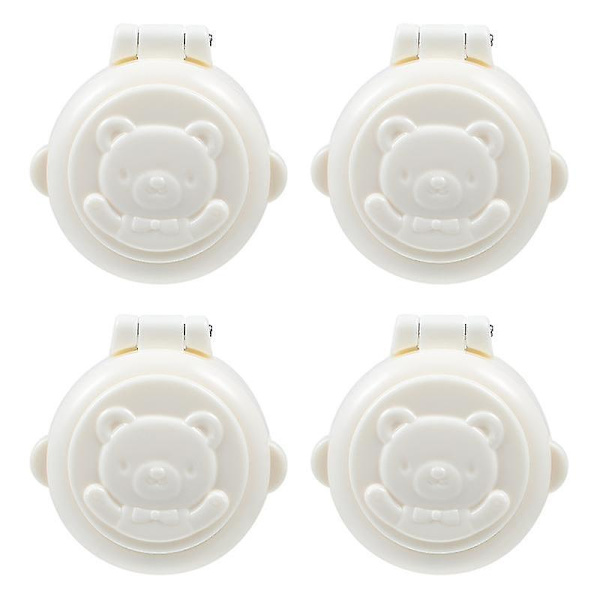 4-pack Babyknappssäkerhetslås