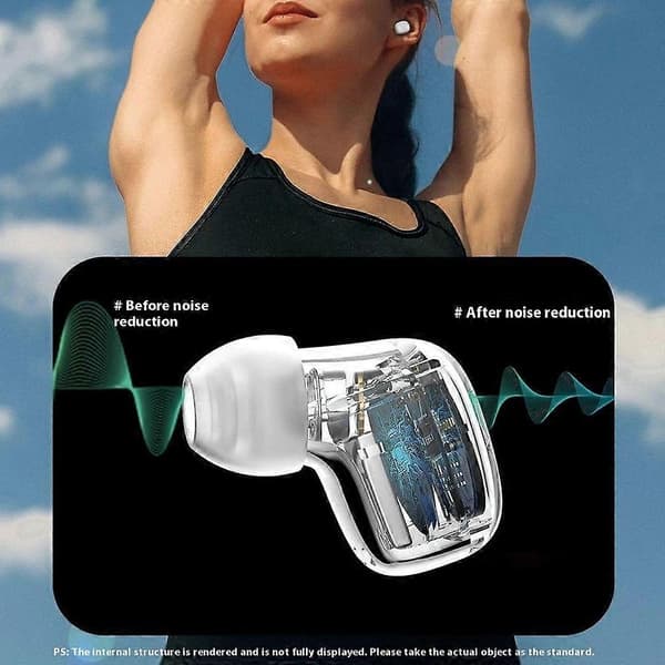 Typ B DUDAO U17s TWS Bluetooth Hörlurar Mini In-Ear Brusreducering Trådlöst Musikheadset