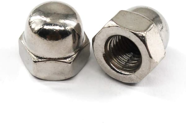 M8 Ekornskruv Mutter Hexmutter Set 304 Rostfritt Stål (30st)