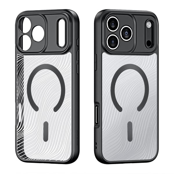 iPhone 17 Pro Max Magnetisk Deksel, Militærgrad Støtsikker Fallbeskyttelse, Slankt Tynt Telefondksel for iPhone 17 Pro Max