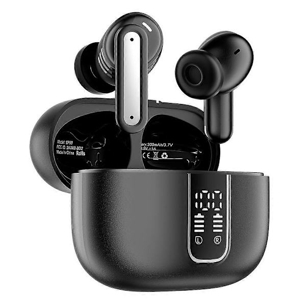 Typ A SP99 Trådlöst Headset Med Digital Display Bluetooth Hörlurar ANC ENC Brusreducering
