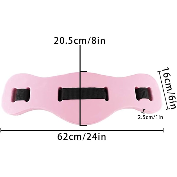 Pool Floats Back Swim Floating Belt EVA Foam Swimming Training Aid Aerobics Exercise Belt Kickboard for Adult Kids