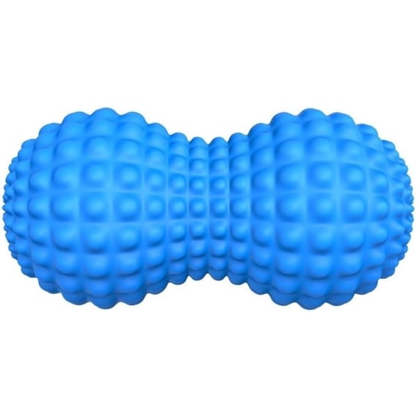 Jordnötsmassageboll, jordnötsmassageboll med dubbel lacrosse för rygg, nacke, axel, rygg, ben, höfter, muskelmassageboll