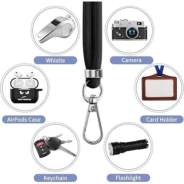 Puhelinnauha, universaali crossbody, monitoiminen, yhteensopiva useimpien älypuhelimien kanssa