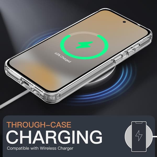 Etui til Samsung Galaxy S24 FE, Anti-gulning, Gennemsigtig
