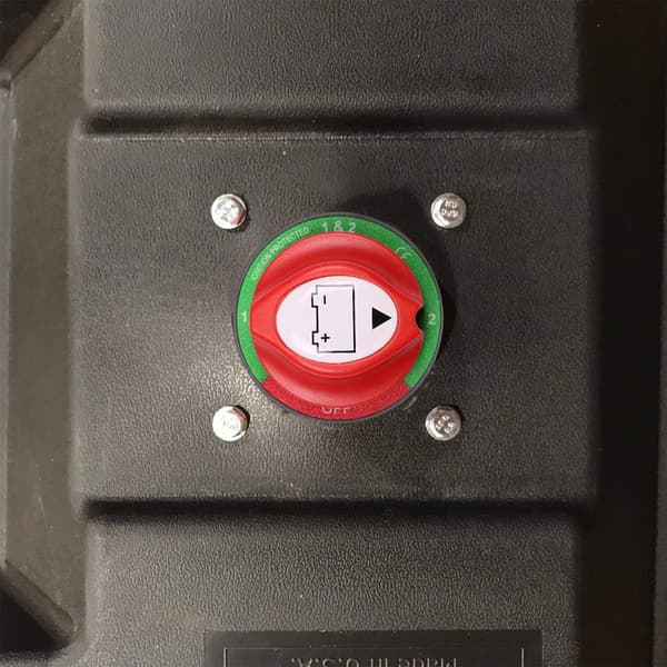 Batterifrånkopplingsbrytare 1-2-Both-Off, 12-48 V Batteri Master Cut Shut Off Isolator Switch (1-2-Both-Off)