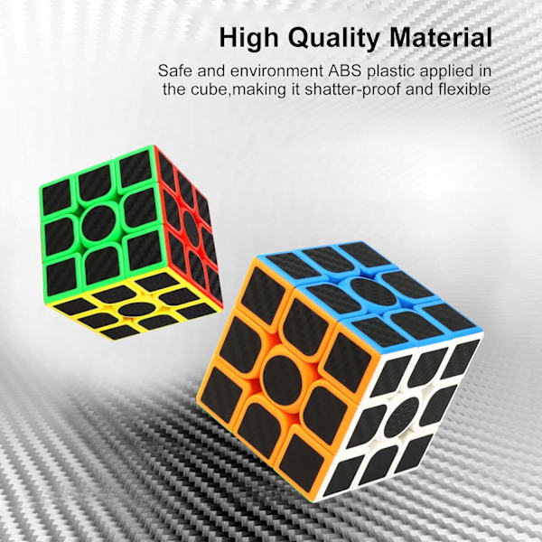 Speed Cube, Magic Cube Speed Cube - Snabb Rotation, Magisk Julklapp för Barn & Vuxna (3x3)