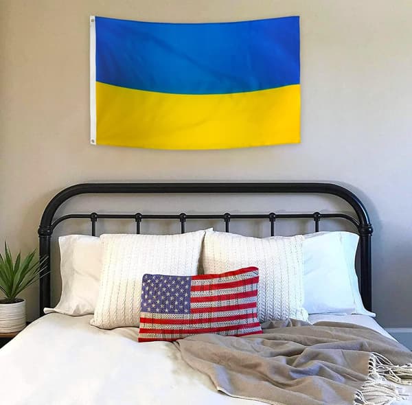 Ukraine Flag 3x5 ft Ukrainske Nationalflag Polyester 3x5 ft Flag