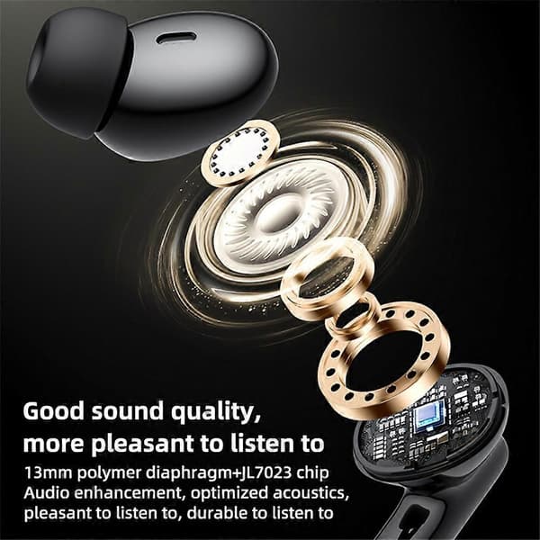 Typ A YESIDO TWS26 Djup Bas In-Ear Hörlurar TWS Bluetooth 5.3 Hörlurar