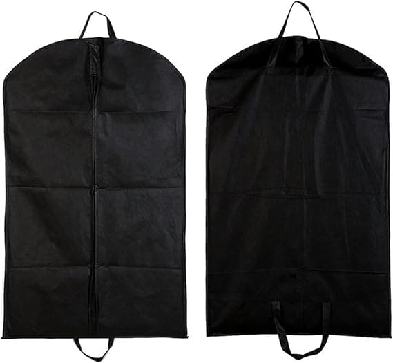 Plaggskydd, andningsbart klädskydd för upphängning, hopfällbart Black A 60x100cm