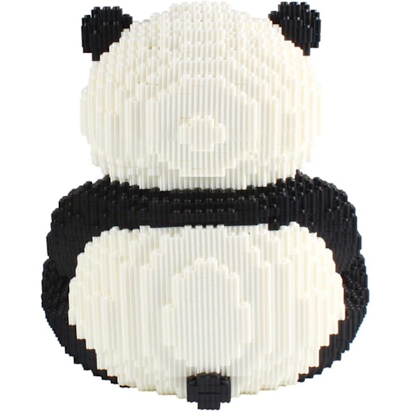 Mikrobyggstenar Mini Pet Building Toy Bricks för barn Panda model 2843