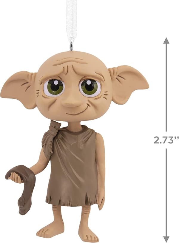 Harry Potter Dobby-elfen julgranspynt, Harry Potter dekoration, julhängande pynt, julklappar