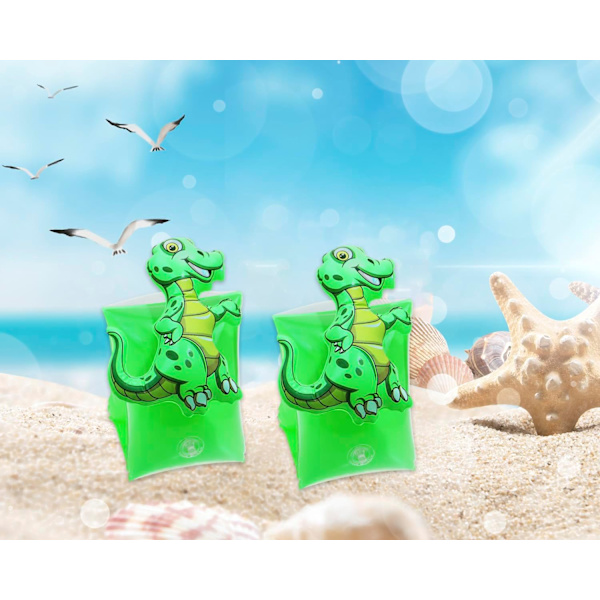 Simma Arm Floats PVC Söta Seriefigur Uppblåsbara Arm Band Flotation Sleeves Tubes Blåsa Upp Vatten Ringar