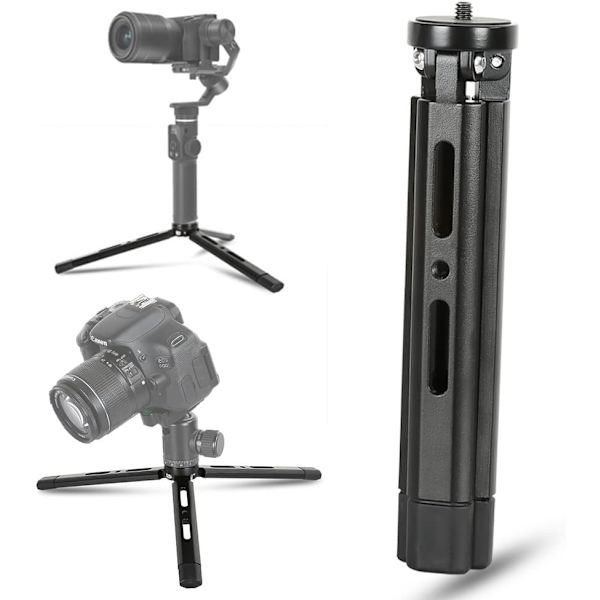 Alumiininen minijalusta, pöytäjalusta Zhiyun Smooth Q/4, Crane Plus/2, Ronin S/SC/RSC2, Gimbal-kahvan vakaajalle