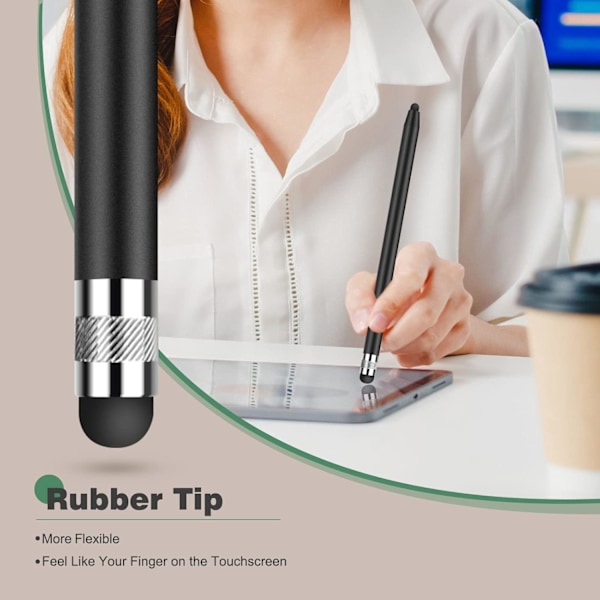 2 i 1 Stylus til iPhone/iPad/pro/Mini/Air/Samsung/Tablet