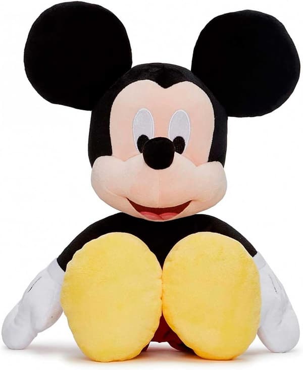 Leksaker, Mickey Mouse Plysch 35 cm, Plyschleksaker, dockor, Mickey Mouse, trasor, kuddar, dockor