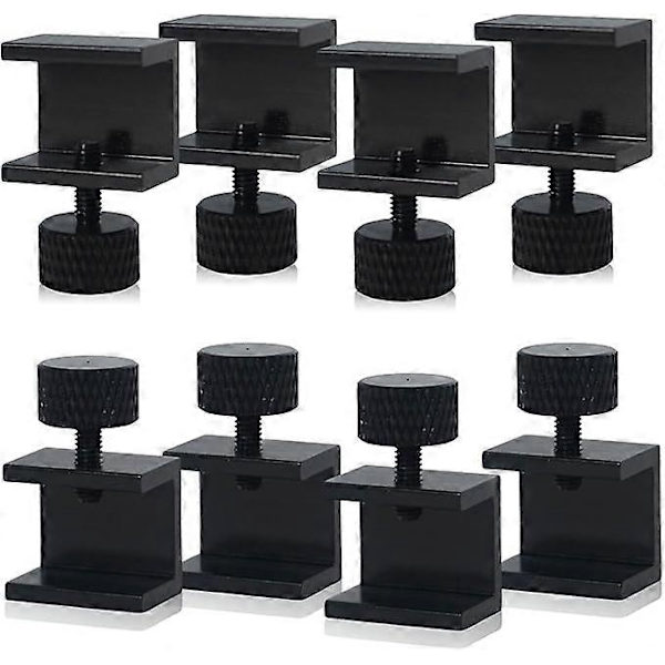 Stykker 3D Printer Bed Clip, 3D Printer Glas Bed Spænde Tilbehør til Ender 3s 3 Pro, 5 Pro, CR-20 Pro, CR-10S Pro