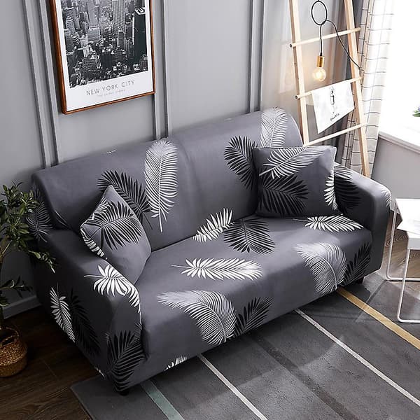 Tøyelig sofatrekk for 2-seter sofa, sofatrekk (145-185cm)