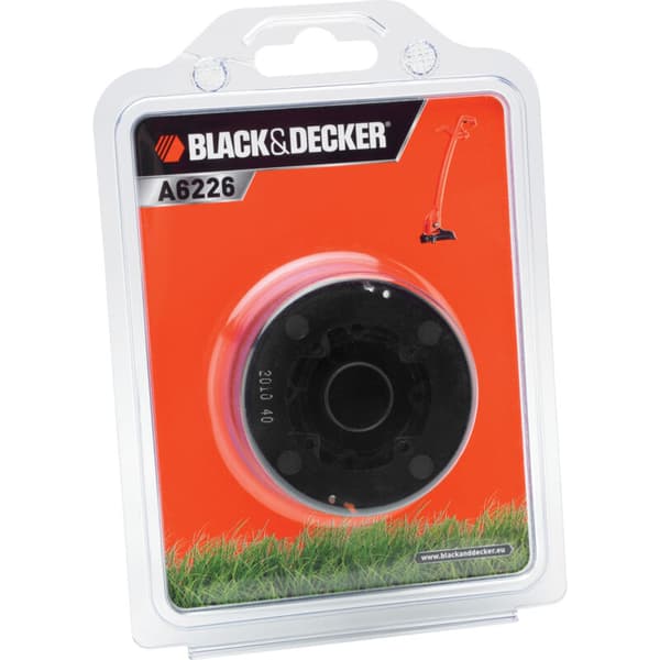 6,1 m spole diameter 1,65 mm Black & Decker Nylon Trimmersnøre