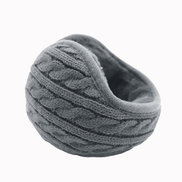 Vinterørevarmere, Vinter Unisex Fleece Foldbare Ørevarmere Gray